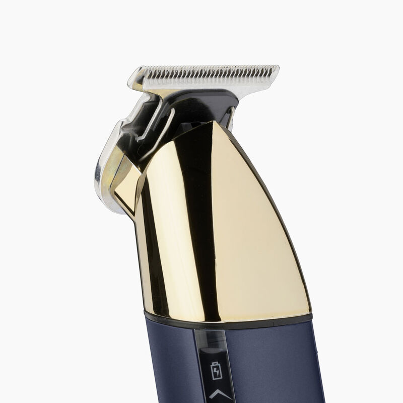 Babyliss Super-X Metal Series Beard & Stubble Trimmer (Gold / Blue)