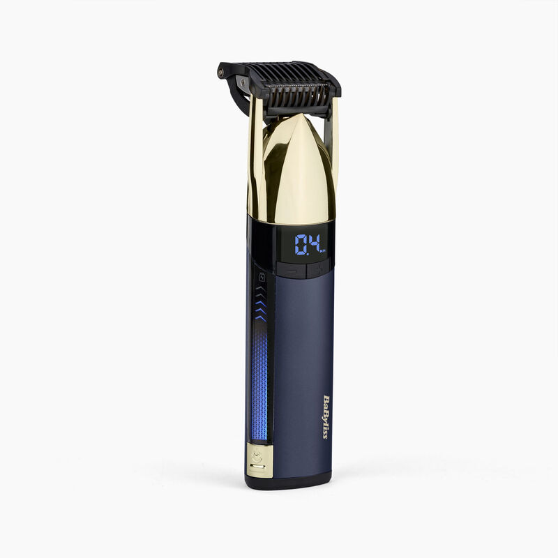 babyliss Super-X Metal Series Stubble Trimmer (Gold / Blue)