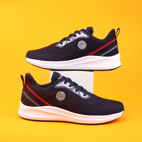 Bacco Bucci Bacca Bucci Boys Or Girls Essential Knit Running Sports Shoe (Age: 8 Year To 12 Years) GREY