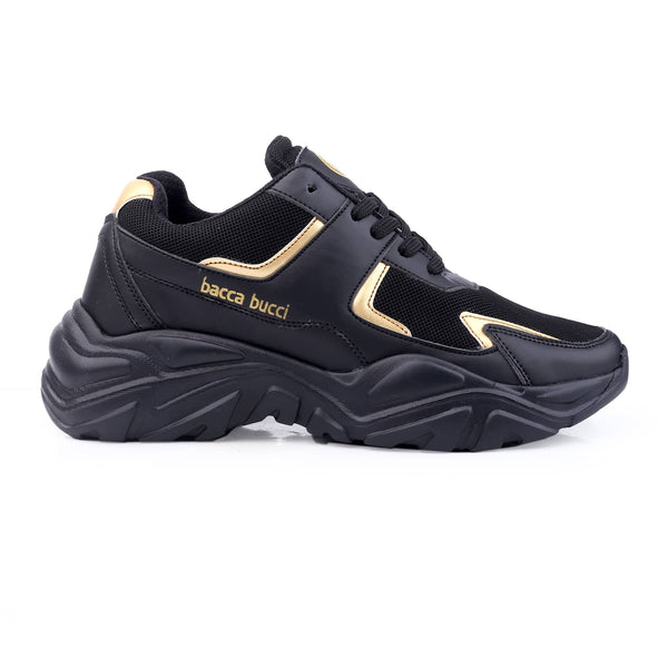 Bacco Bucci Bacca Bucci BUTTERCUP Women Chunky Platform Sneakers BLACK