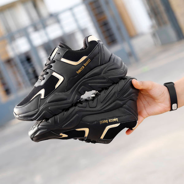 bacco bucci Bacca Bucci BUTTERCUP Women Chunky Platform Sneakers BLACK