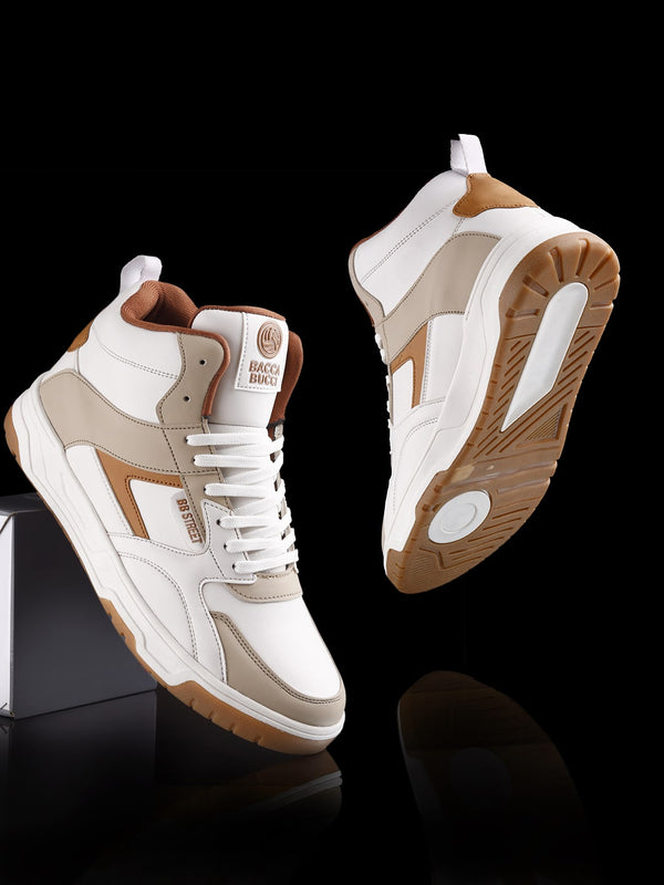 Bacco Bucci Bacca Bucci Cappuccino Skystompers WHITE:TAN