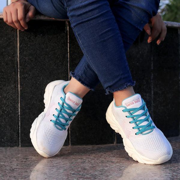 Bacco Bucci Bacca Bucci COOPER Low-top Platform Chunky Fashion Sneakers For Women WHITE