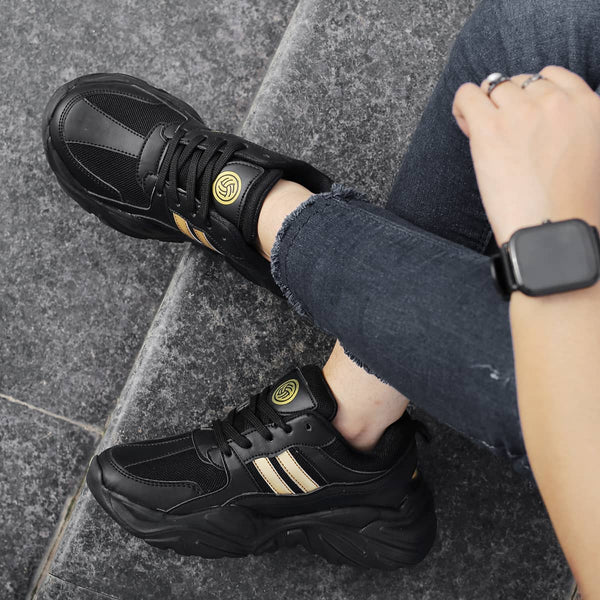 Bacco Bucci Bacca Bucci DAISY Women Chunky Platform Sneakers BLACK