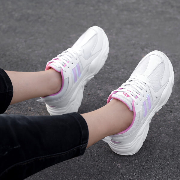 Bacco Bucci Bacca Bucci DAISY Women Chunky Platform Sneakers WHITE