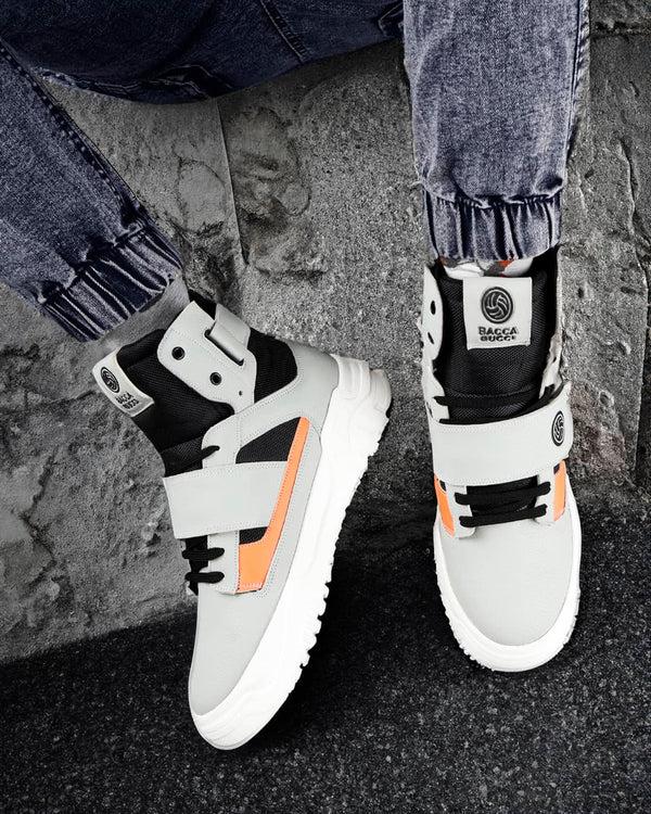 Bacco Bucci Bacca Bucci DENVER High-Top Sneakers CEMENT GREY