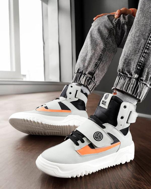 bacco bucci Bacca Bucci DENVER High-Top Sneakers CEMENT GREY