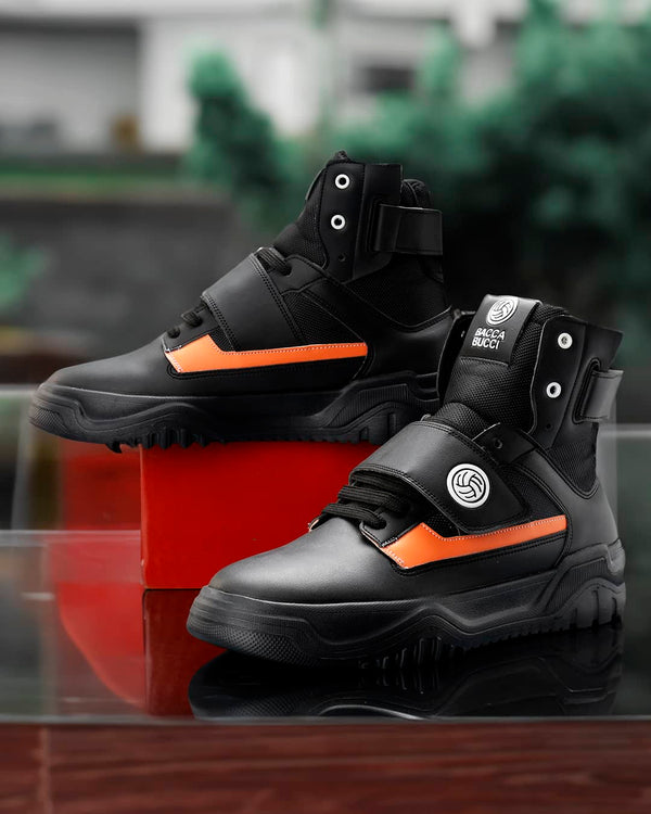 Bacco Bucci Bacca Bucci DENVER High-Top Sneakers COSMIC BLACK