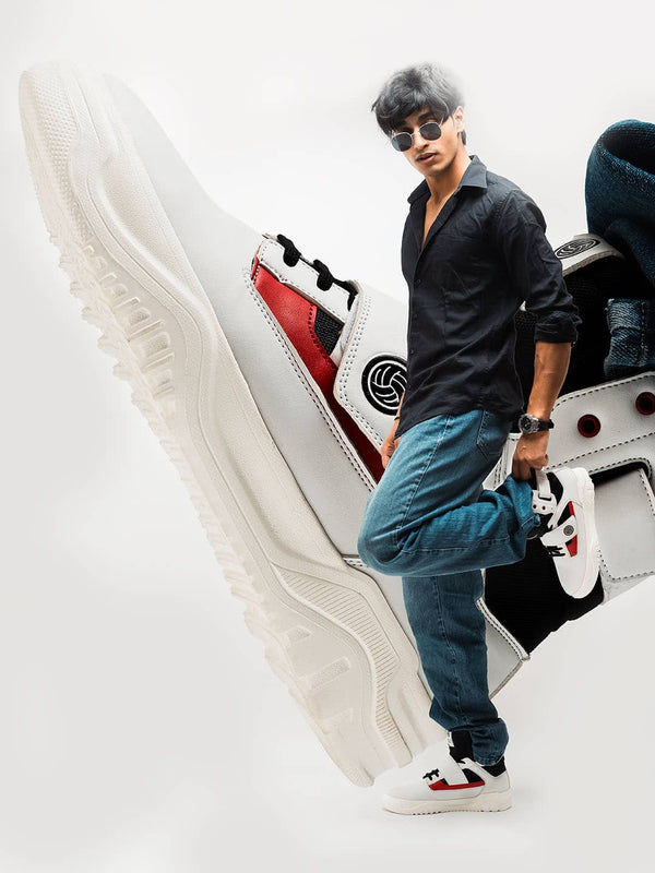 Bacco Bucci Bacca Bucci DENVER High-Top Sneakers SNOW WHITE