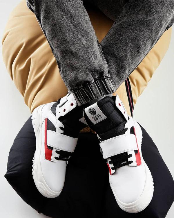 Bacco Bucci Bacca Bucci DENVER High-Top Sneakers SNOW WHITE