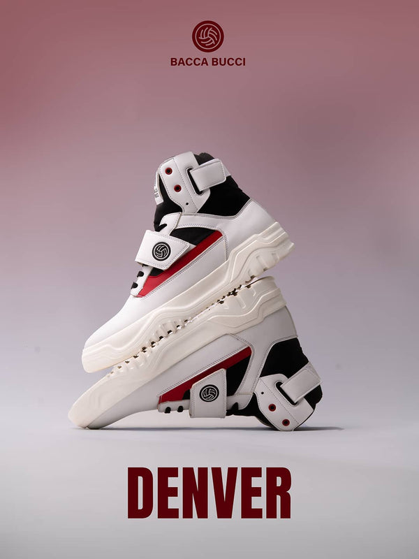 bacco bucci Bacca Bucci DENVER High-Top Sneakers SNOW WHITE