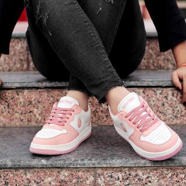 bacco bucci Bacca Bucci EMILY Low-top Flat Sole Sneakers For Women PEACH