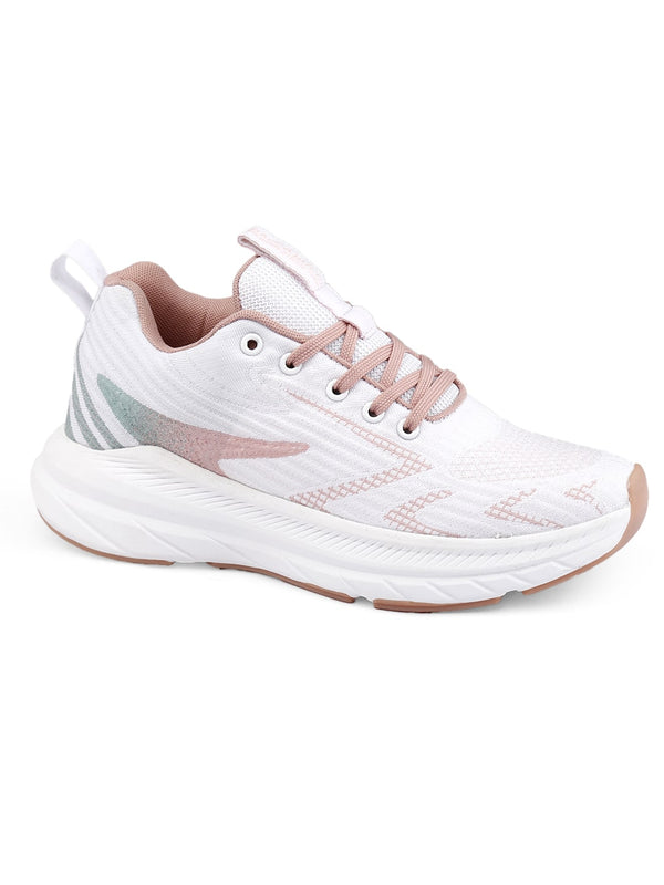 Bacco Bucci Bacca Bucci Endeavor Women's Running Shoes WHITE:PEACH