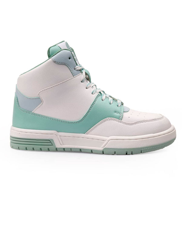Bacco Bucci Bacca Bucci ETHEREA Women’s Pop High-Top Sneakers SEA MINT