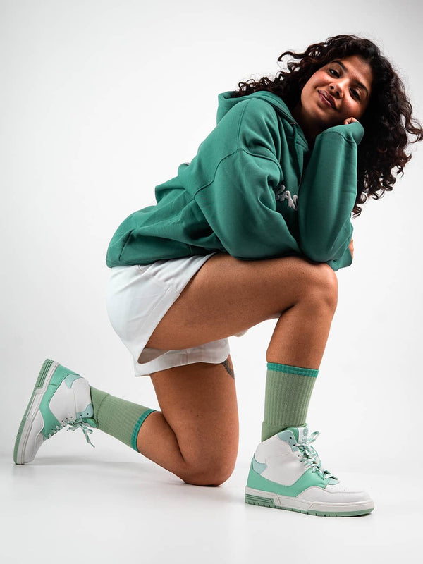 Bacco Bucci Bacca Bucci ETHEREA Women’s Pop High-Top Sneakers SEA MINT