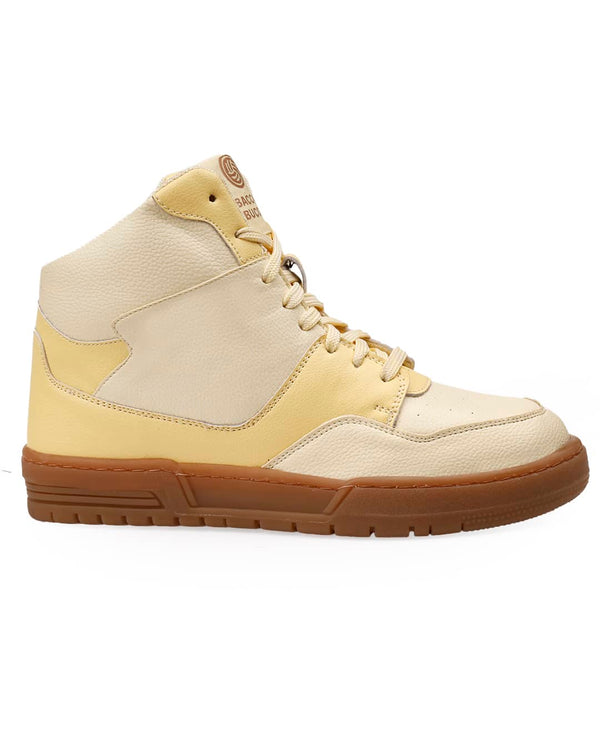 Bacco Bucci Bacca Bucci ETHEREA Women’s Pop High-Top Sneakers LEMON ZEST