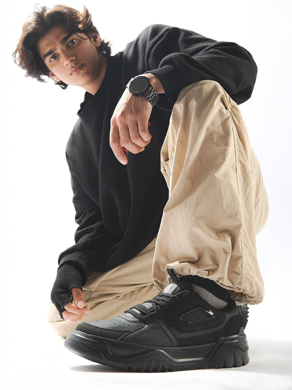 Bacco Bucci Bacca Bucci EVOLVE - The Ultimate Low-Top Sneakers For Men ONYX BLACK