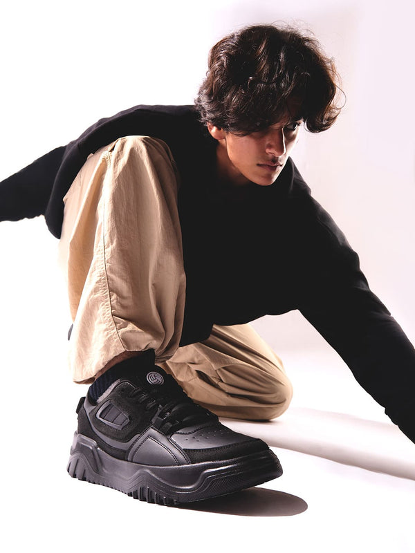 Bacco Bucci Bacca Bucci EVOLVE - The Ultimate Low-Top Sneakers For Men ONYX BLACK