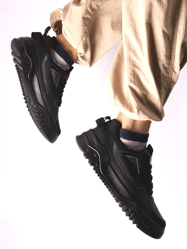 bacco bucci Bacca Bucci EVOLVE - The Ultimate Low-Top Sneakers for Men ONYX BLACK