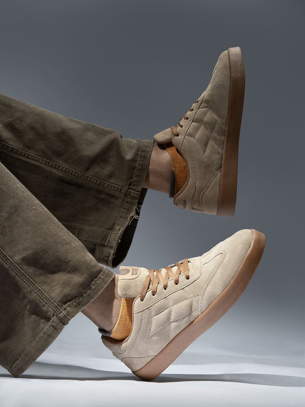 Bacco Bucci Bacca Bucci Fresco – Suede Low-Top Sneakers For The Urban Nomad SAHARA DRIFT