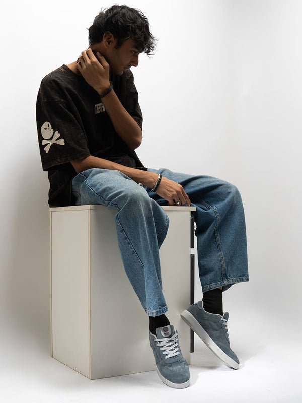 Bacco Bucci Bacca Bucci Fresco – Suede Low-Top Sneakers For The Urban Nomad STONE MIRAGE