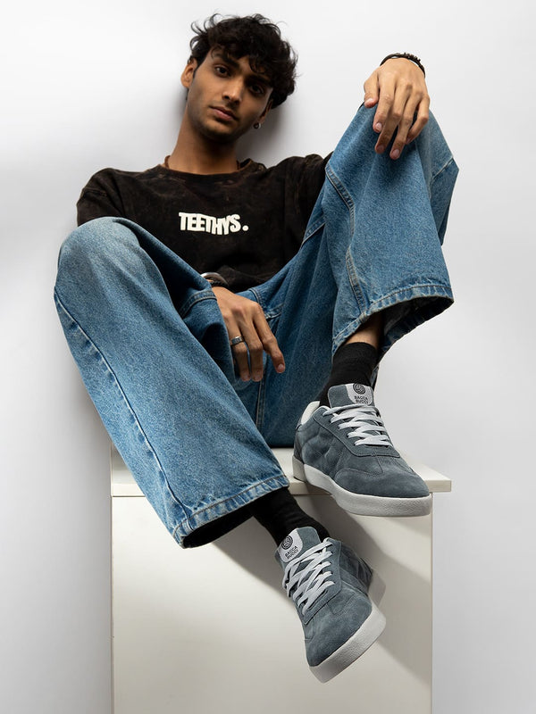 bacco bucci Bacca Bucci Fresco – Suede Low-Top Sneakers for the Urban Nomad STONE MIRAGE