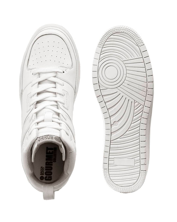 Bacco Bucci Bacca Bucci Gourmet Collection: High-Top Sneakers Inspired By Dessert Indulgence VANILLA