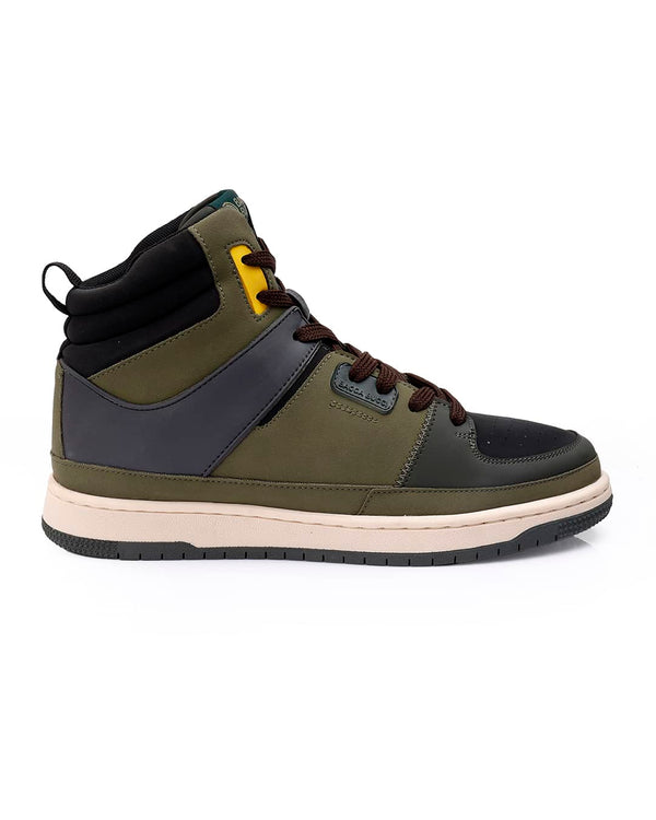 Bacco Bucci Bacca Bucci Gourmet Collection: High-Top Sneakers Inspired By Dessert Indulgence PISTACHIO