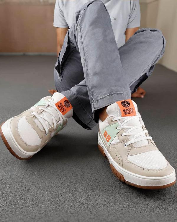 Bacco Bucci Bacca Bucci Groove Low Top Sneakers BEIGE