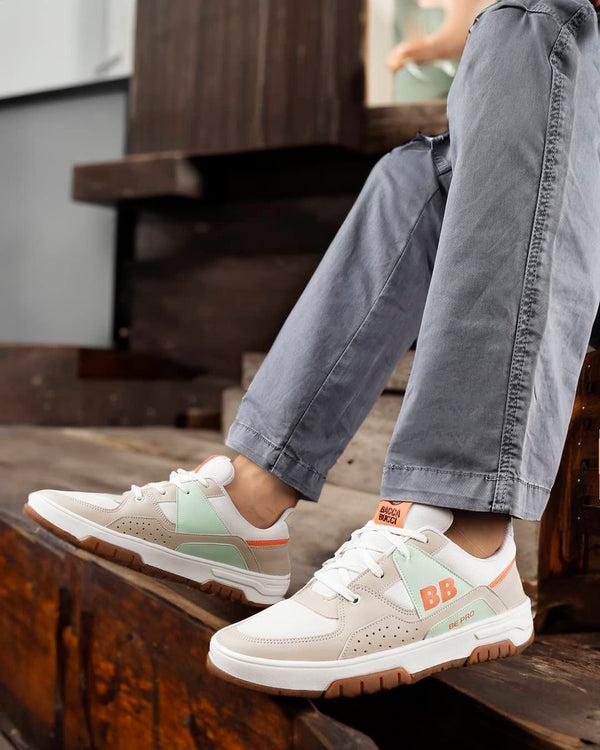 bacco bucci Bacca Bucci Groove Low Top Sneakers BEIGE