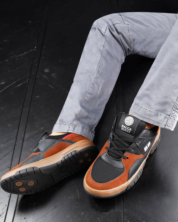 Bacco Bucci Bacca Bucci Groove Low Top Sneakers BROWN