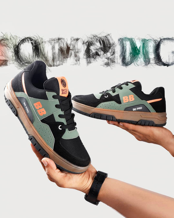 Bacco Bucci Bacca Bucci Groove Low Top Sneakers OLIVE