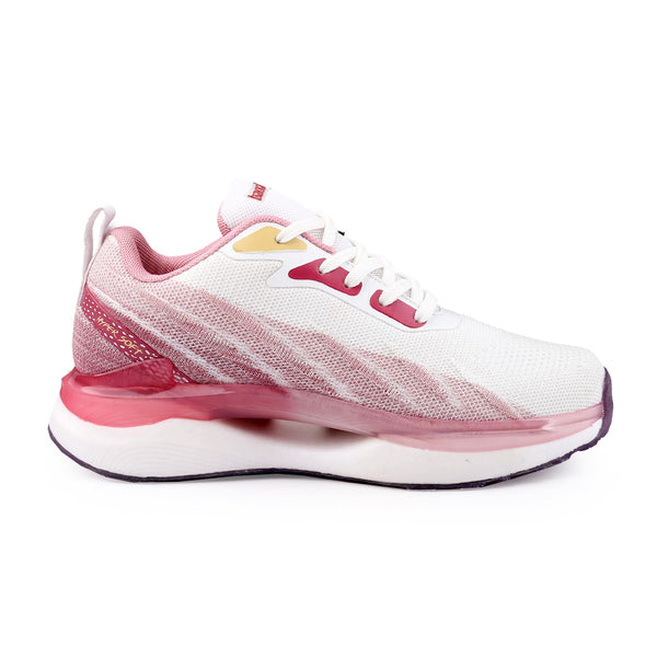 Bacco Bucci Bacca Bucci HYPERSOFT SERIES For WOMEN With Ultra-Rebounce Outsole & Iconic Breathable Engineered Knit Upper WHITE:PINK