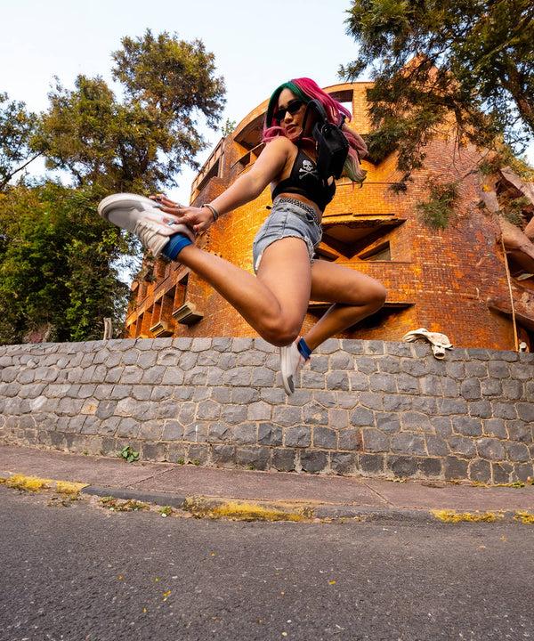 Bacco Bucci Bacca Bucci INFINITY Low Top Flat Sole Fashion Women's Sneakers WHITE:PINK