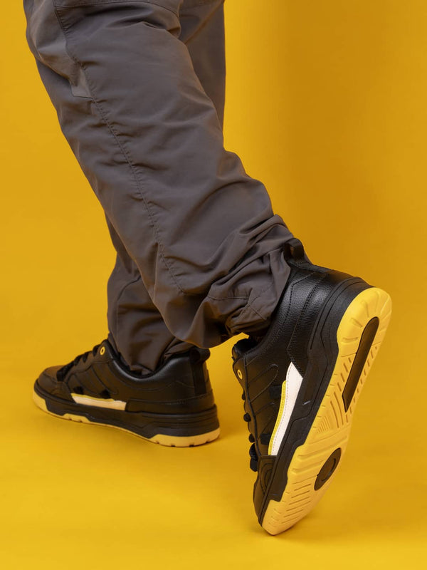 Bacco Bucci Bacca Bucci JACKSON Men's Low Top Sneakers BLACK