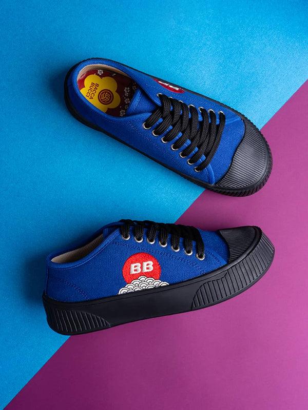 bacco bucci Bacca Bucci Kawaii Kicks Lace-up Sneakers BLUE