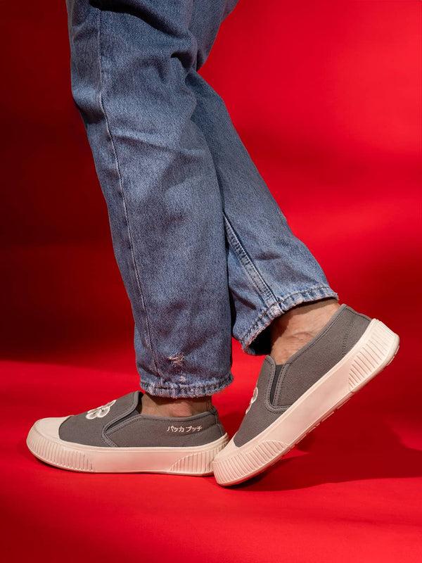 Bacco Bucci Bacca Bucci Kawaii Sakura Slip-On Sneakers GREY