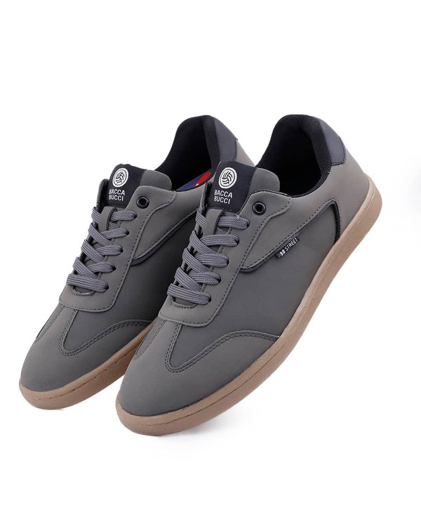 Bacco Bucci Bacca Bucci MOJO Men's Low Top Sneakers ICY SLATE