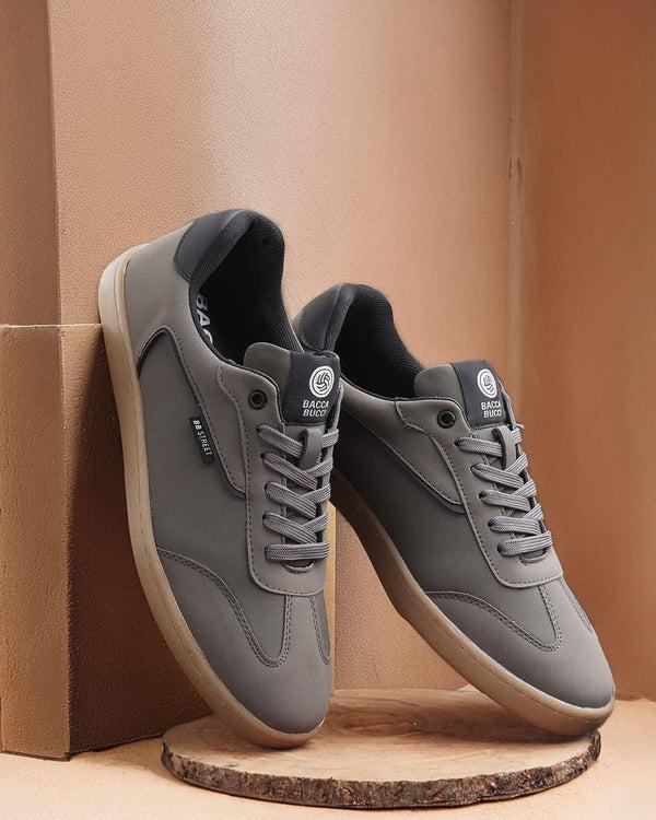 bacco bucci Bacca Bucci MOJO Men's Low Top Sneakers ICY SLATE