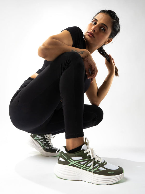 Bacco Bucci Bacca Bucci RUNWAY Women’s Running Shoes OLIVE