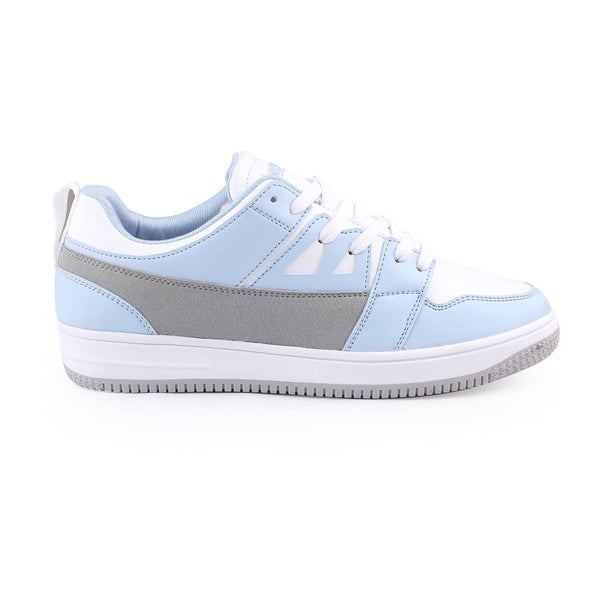 Bacco Bucci Bacca Bucci SERENITY Low Top Flat Sole Fashion Women's Sneakers SKY BLUE