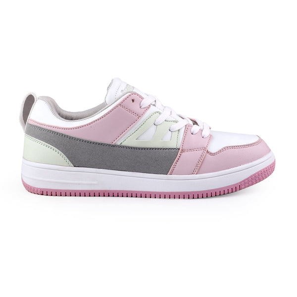 Bacco Bucci Bacca Bucci SERENITY Low Top Flat Sole Fashion Women's Sneakers PINK
