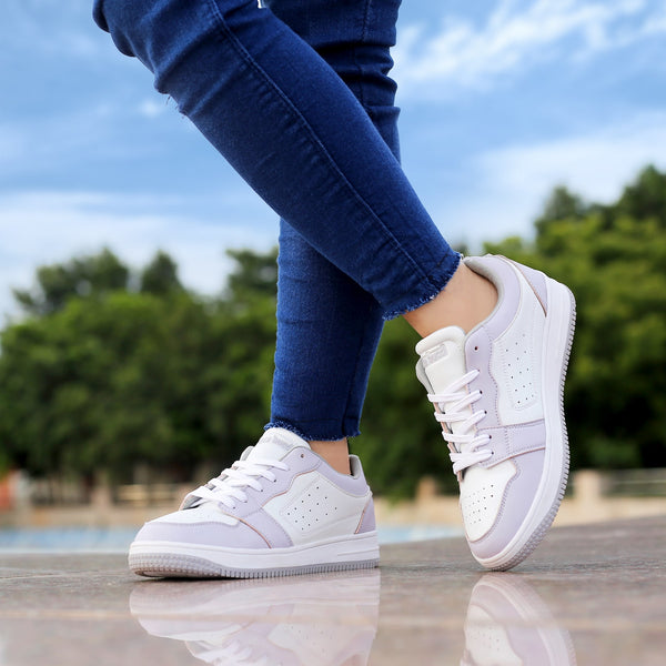 Bacco Bucci Bacca Bucci SOPHIA Low-top Flat Sole Sneakers For Women PURPLE