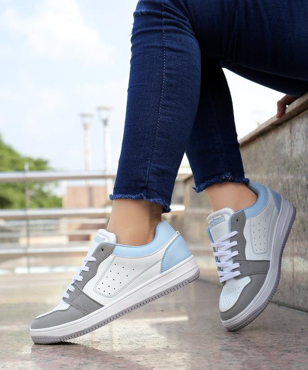 bacco bucci Bacca Bucci SOPHIA Low-top Flat Sole Sneakers For Women BLUE