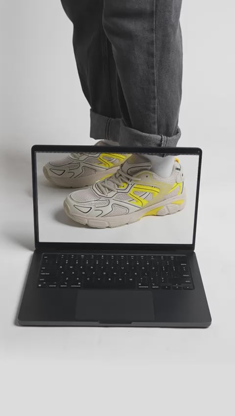 Bacco Bucci Bacca Bucci Spectra Men's Sneakers NEON BURST