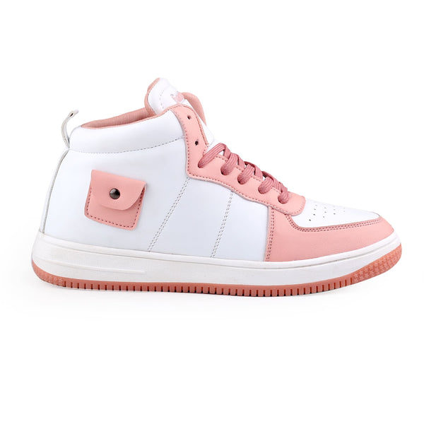 Bacco Bucci Bacca Bucci STELLAR Mid-Top Fashion Women's Sneakers PEACH