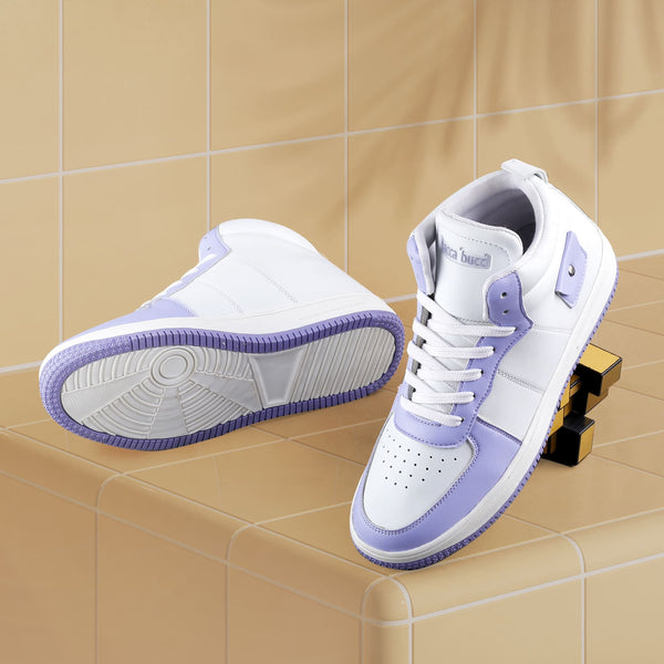 Bacco Bucci Bacca Bucci STELLAR Mid-Top Fashion Women's Sneakers PURPLE