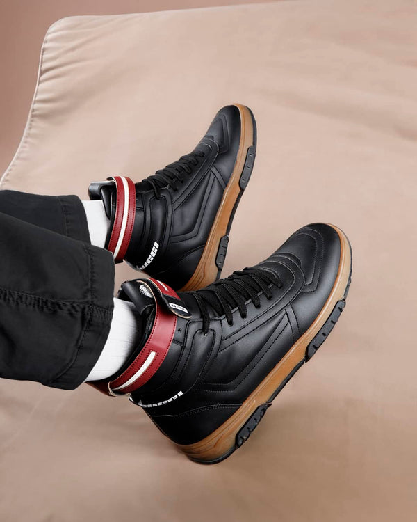 Bacco Bucci Bacca Bucci SWAGGER High-Top Sneakers COSMIC BLACK