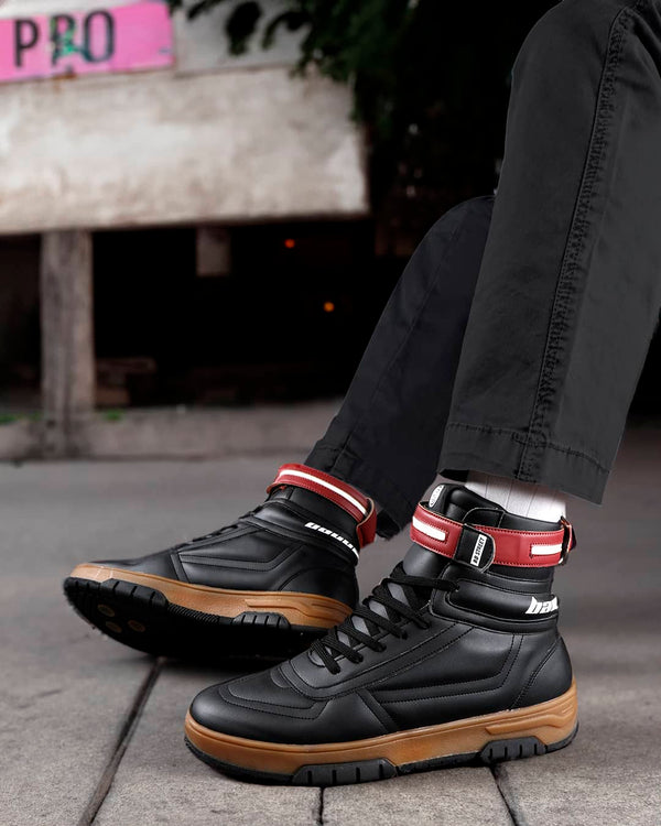 bacco bucci Bacca Bucci SWAGGER High-Top Sneakers COSMIC BLACK