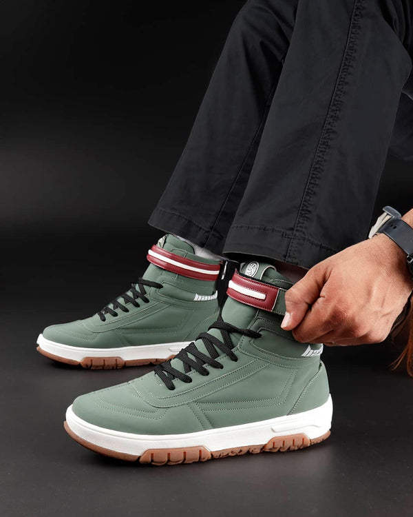 bacco bucci Bacca Bucci SWAGGER High-Top Sneakers MOSS GREEN